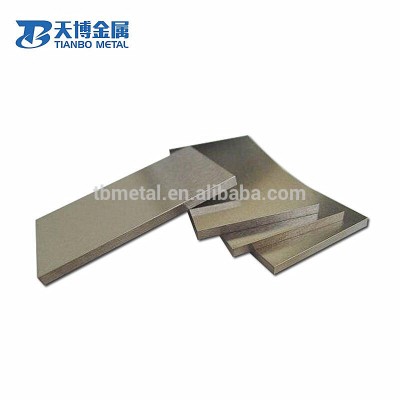 w1 w2 tungsten plate metal for industry from china hot sale in stock factory supplier manufacturer baoji tianbo company