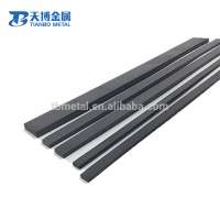 tungsten carbide wear strips,wolfram flat bar for wood cutting hot sale in stock supplier manufacturer from baoji tianbo company