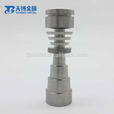 Wholesale 25 x 18mm Full Adjustable Titanium Nail Gr2 smoking accessories glass in stock